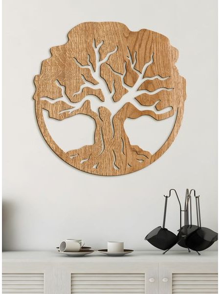 Drevený strom života Nádych