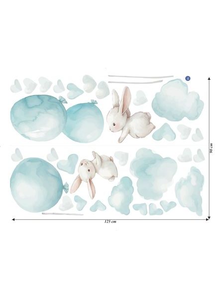 Létající zajíčci s balónky