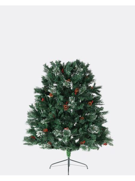 Vianočný stromček Kaukazská borovica s bobuľami a šiškami