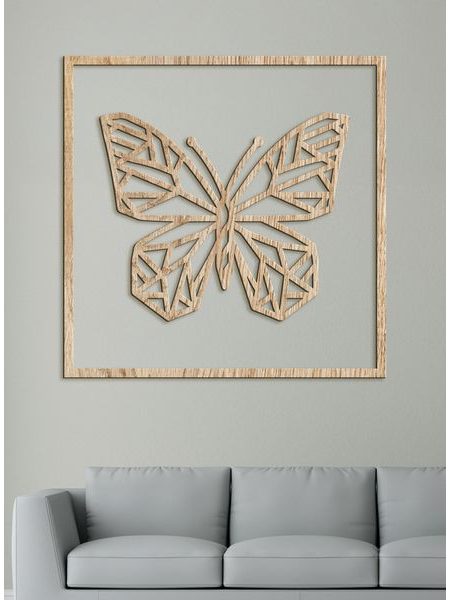Drevený obraz Motýľ