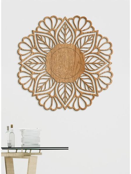 Drevená mandala NOEMI