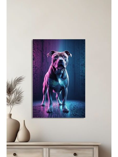 Obraz na stenu Pitbul AI