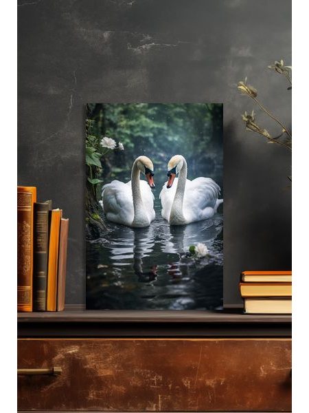 Obraz na stenu labute
