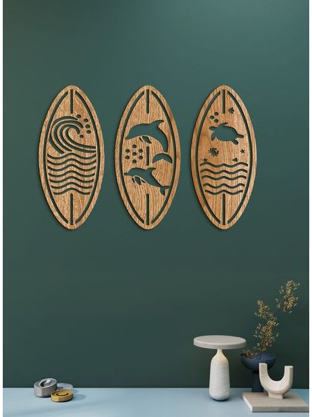 Trojdielny obraz na stenu SEA