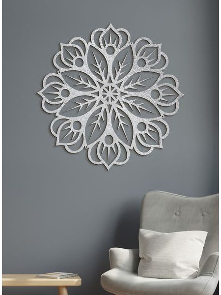 Dřevěná mandala na zeď BLOOM