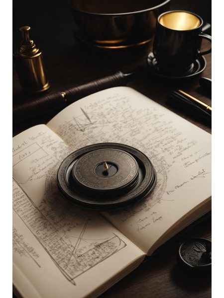 Obraz na stenu zápisník vedca