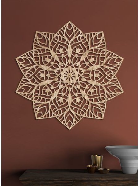 Luxusná drevená mandala ZITTA