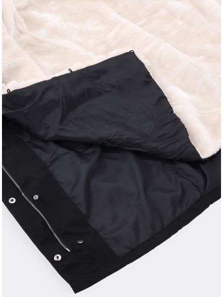 Dámská přechodná zimní bunda černá