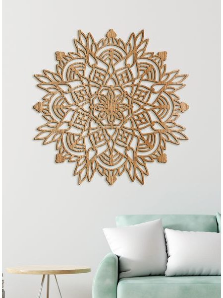 Drevená mandala Harmónia