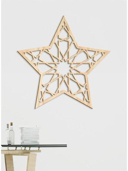 Dřevěný obraz Hvězda plná elegance