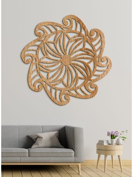 Dřevěná mandala Harmonie