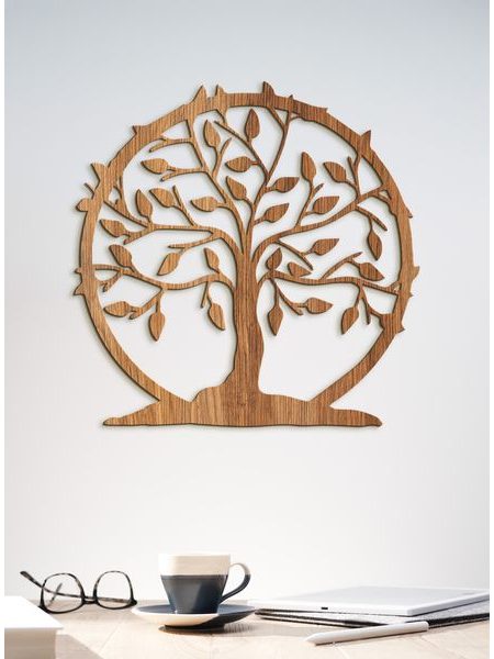 Drevená dekorácia LIFE