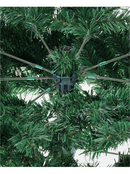 Umelý vianočný stromček Smrek Rysy - Zasnežený so šiškami