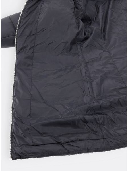 Dámská prodloužená bunda černá