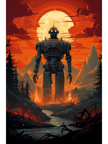 Obraz na stenu robot