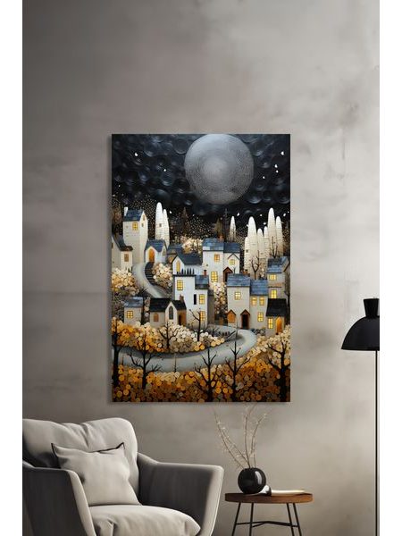 Obraz na stenu umelecké stvárnenie vidieka