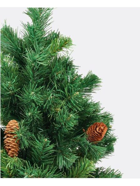Umelý vianočný stromček Smrek Karpatský so šiškami