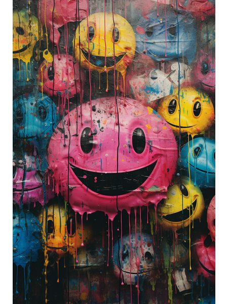 Obraz na stenu SMILES
