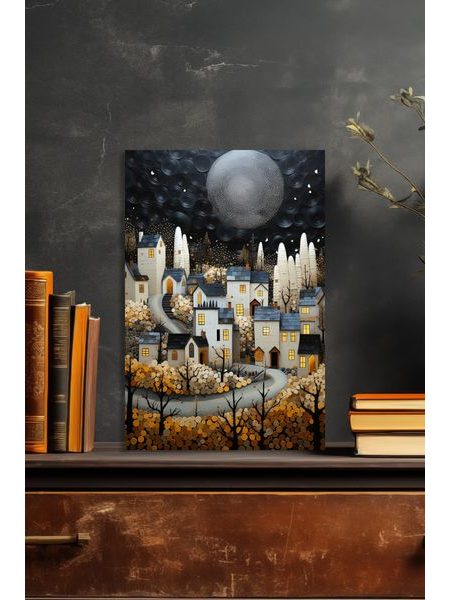 Obraz na stenu umelecké stvárnenie vidieka