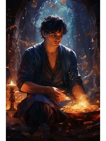 Obraz na stenu magická noc