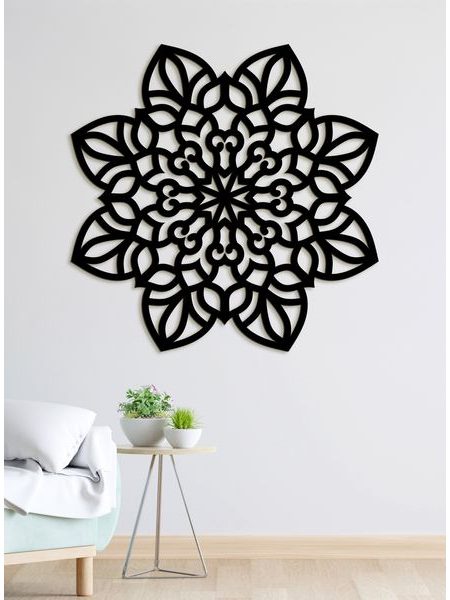 Mandala na stěně AURA