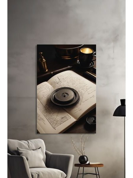 Obraz na stenu zápisník vedca