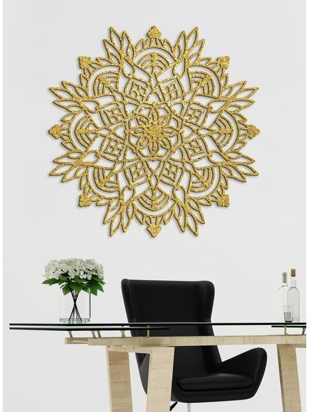 Drevená mandala Harmónia