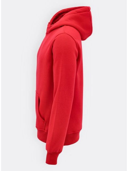 Pánska mikina s kapucňou červená