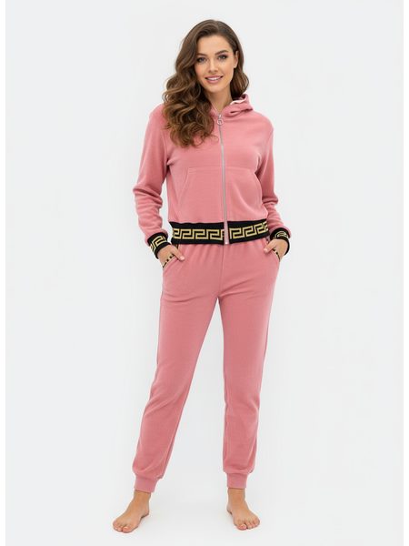 Dámská tepláková souprava starorůžová