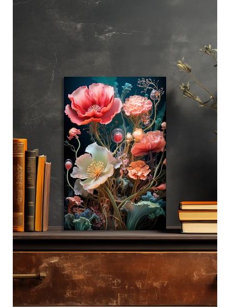 Romantický obraz na stenu kvety