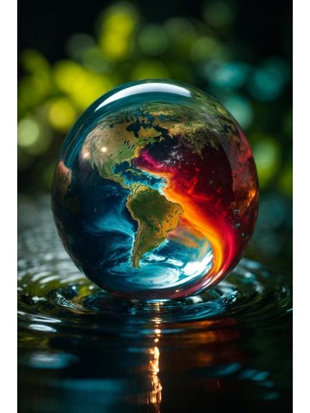 Obraz na stenu svet v guli