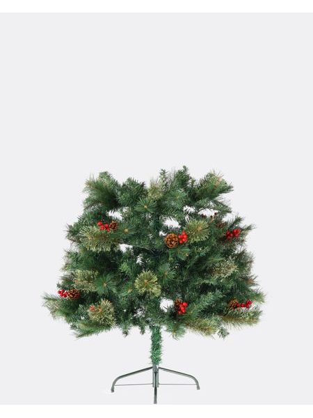 Umelý vianočný stromček Jedľa Švédska s ozdobami
