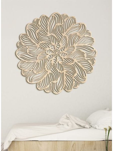 Mandala na stěně LUXUS