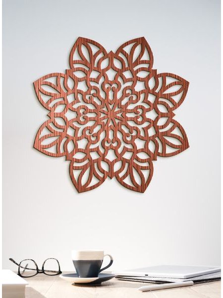 Mandala na stěně AURA