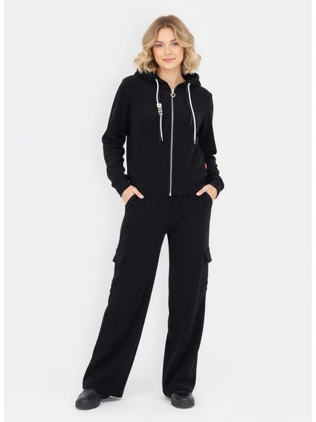 Dámska tepláková súprava čierna