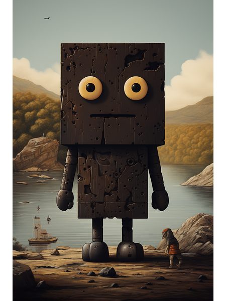 Obraz na stenu robot