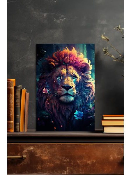 Obraz na stenu lev AI