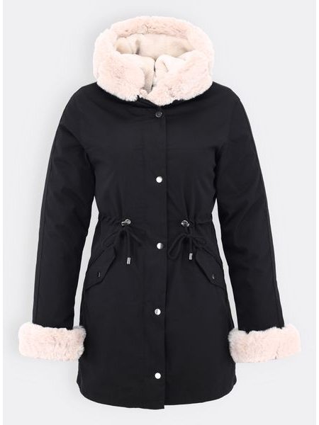 Dámska prechodno-zimná bunda čierna