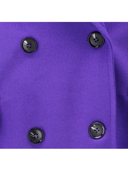 Dámsky oversize kabát fialový