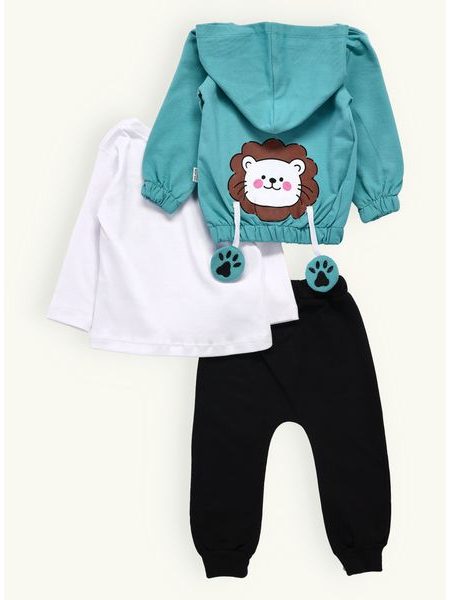 Detská súprava MEDVEDÍK mentolová