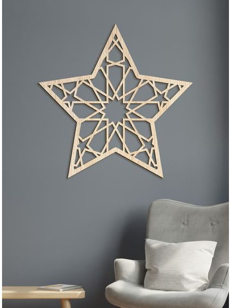 Dřevěný obraz Hvězda plná elegance