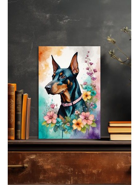 Obraz na stenu maľovaný pes