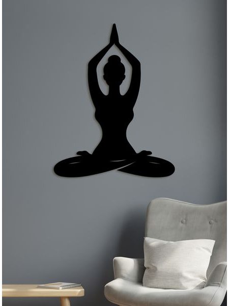 Drevený obraz Harmónia jogy