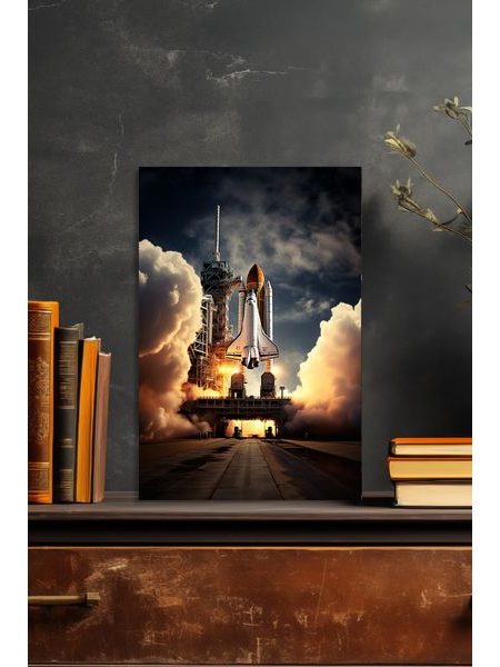 Obraz na stenu štart rakety
