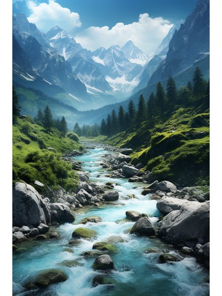 Obraz na stenu rieka