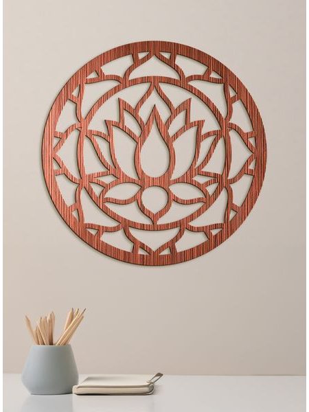 Mandala na stenu Kvet LOTOS