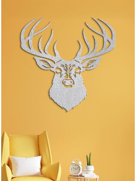 Dřevěný obrázek jelena