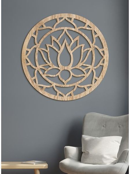 Mandala na stenu Kvet LOTOS