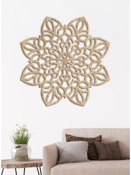 Mandala na stěně AURA