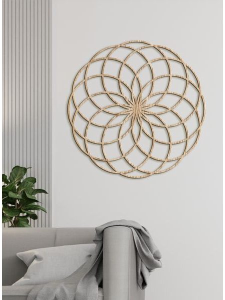 Dřevěná mandala SIMPLE